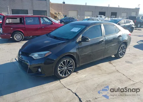 2015 Toyota Corolla S Plus from USA, damaged, VIN 5YFBURHE9FP274071